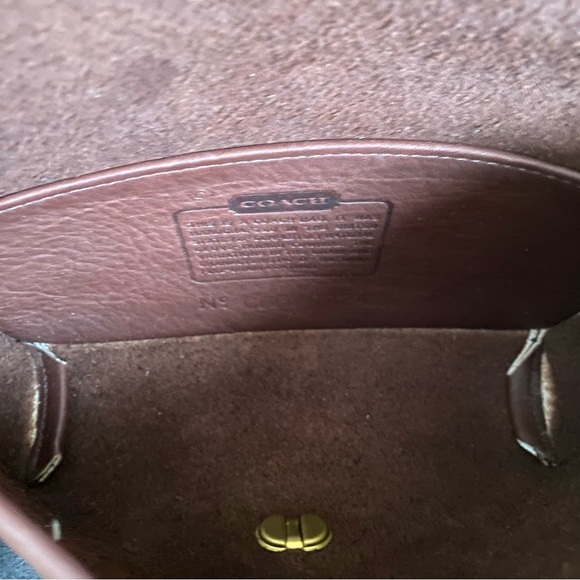 Vintage Coach Casino Bag No. 9924 - Mahogany Leather - Picture 8 of 9